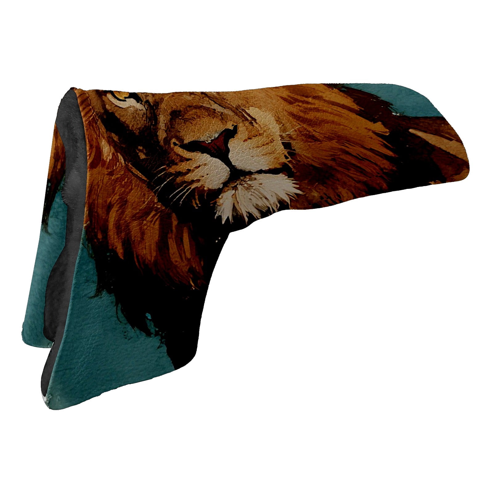 Golf Club Head Cover | Leather Golf Club Putte Headcover , Waterproof Golf Club Head Cover Set Driver Headcovers for Golf Clubs Men Women Lion