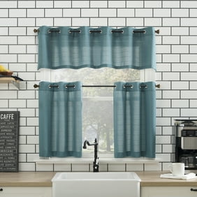 Echo Design Surat Window Curtain Pair Aqua 108 Panel Give Your
