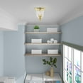 thumbnail image 6 of Livex Lighting Legacy Ceiling Mount in Polished Brass Gold, 6 of 8