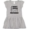 thumbnail image 3 of Inktastic I Want To Grow up To Be a Mechanic Girls Toddler Dress, 3 of 5