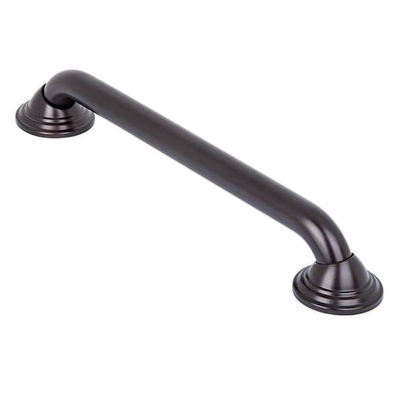 Utopia Alley 16-Inch Decorative Grab Bar for Shower & Bathroom – 1.25-Inch Stainless Steel Wall-Mounted Safety Handle with Concealed Hardware, Oil Rubbed Bronze