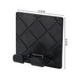 thumbnail image 3 of Jinsinto 2 Pcs Adhesive Folding Kitchen Appliance Wire Socket - Black, 3 of 4