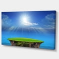 thumbnail image 2 of Blue Sky and Sun Shining - Landscape Canvas Art Print, 2 of 4