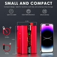 thumbnail image 4 of Power Inverter,Modified Sine Wave Inverter DC 12V to AC 110V Converter with LCD Display,1500W Peak Car Inverter with Dual 2.4A USB Port,Car Adapter and Cigarette Lighter for Car Home Laptop Truck., 4 of 7