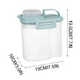 WZXPWT Airtight Food Storage Containers BPA Free Plastic, Stackable