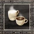 thumbnail image 2 of OnRei 12x12 White Modern Wood Framed Museum Art Print Titled - Two Cups, 2 of 4