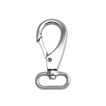 

Fenggtonqii Silvery 1 Inner Diameter Oval Ring Large Hook Lobster Clasps Swivel Snap Buckle Pack of 40