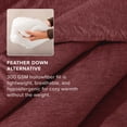 thumbnail image 5 of Bare Home Down Alternative Comforter Set - 3-Pieces - All Seasons - Queen, Heather Rose, 5 of 8