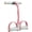 Pink, variant on Upper Belly Resistance Band,Dual Phase Elastic Assist, 8-Tubes Multi-Functional Pedal Resistance Band Trainer for Abdomen, Waist, Arm, Leg