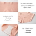 thumbnail image 3 of FamilyBlisst Teen Girls Seamless Tagless No Show Panties 6-Pack Multicolor 7-8Y, 3 of 7