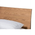 thumbnail image 5 of Baxton Studio Haines Modern and Contemporary Walnut Brown Finished Wood Full Size Platform Bed, 5 of 6