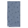 thumbnail image 6 of Gerber Baby Boy or Girl Unisex Flannel Blankets, 4-Pack, Coastal Calm, 6 of 13