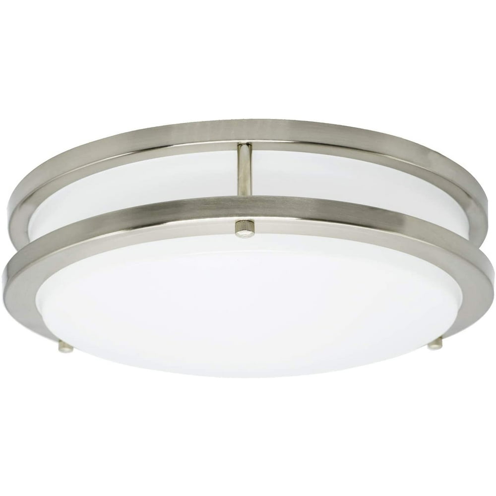 Facon 10Inch LED Flush Mount Ceiling Light Fixture, Dimmable Ceiling