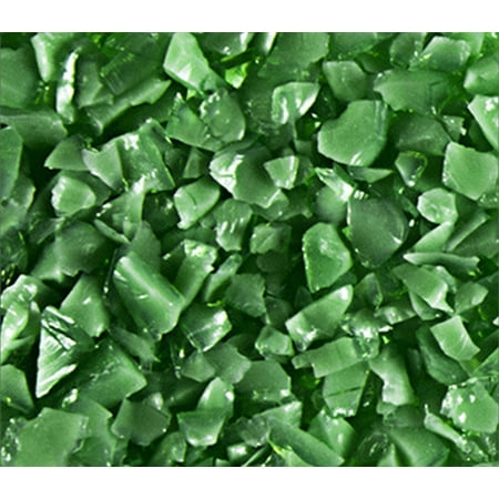 Oceanside 96COE Glass Frit - MED-DK GREEN