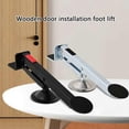 thumbnail image 2 of Professional Metal Leverage Door Lifter Tool For Elevated Door Mounting Without Bending Back Or Manual Liftings Silver color, 2 of 4
