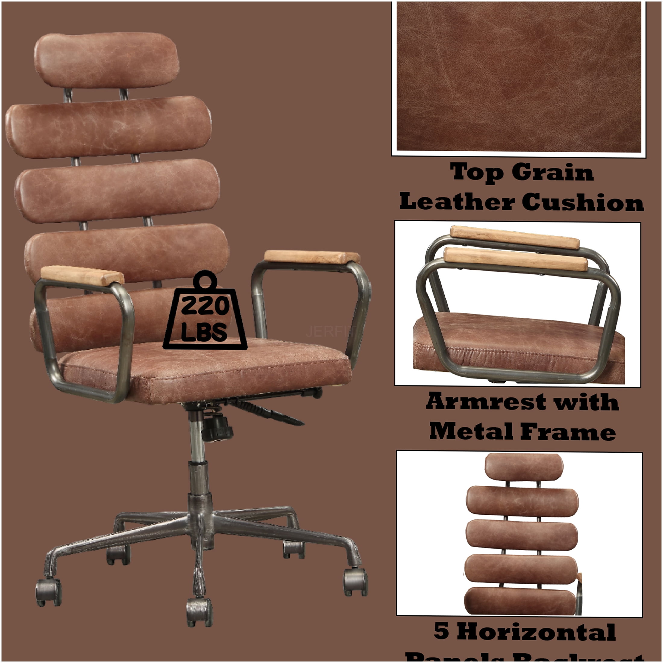 JERFIT Industrial L Shaped Desk with Power Outlets, USB-C Charging Station, 6 Drawers & Monitor Stands, Large Corner Computer Desk for Home Office Gaming, Rustic Brown