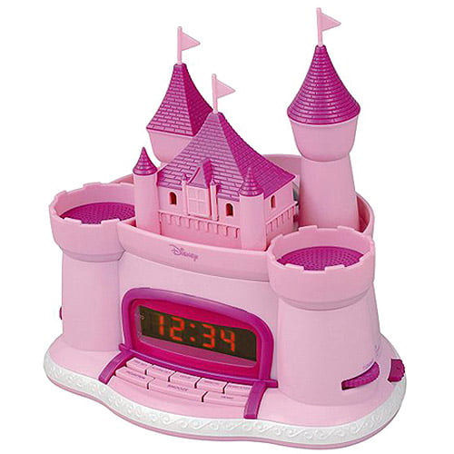 Disney Princess Alarm Desk Clock 3.75" Home or Office Decor W70 Nice For Gift 