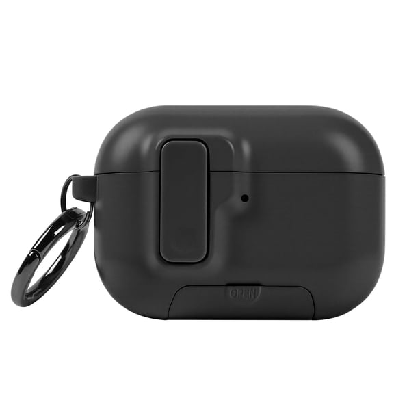 Vena Dual Layer Case for AirPods Pro 3 Case with Auto Open Lock, Protective Cover Compatible with Apple AirPods Pro 3rd Generation, Black