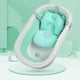 thumbnail image 2 of Asiento de baño para bebés Alfombrilla de soporte de seguridad Malla Red Lavable Transpirable Suave Ducha para niños pequeños Cojín para el cuerpo Cojín con correas Azul cielo Scienceny  BA000371-02, 2 of 7