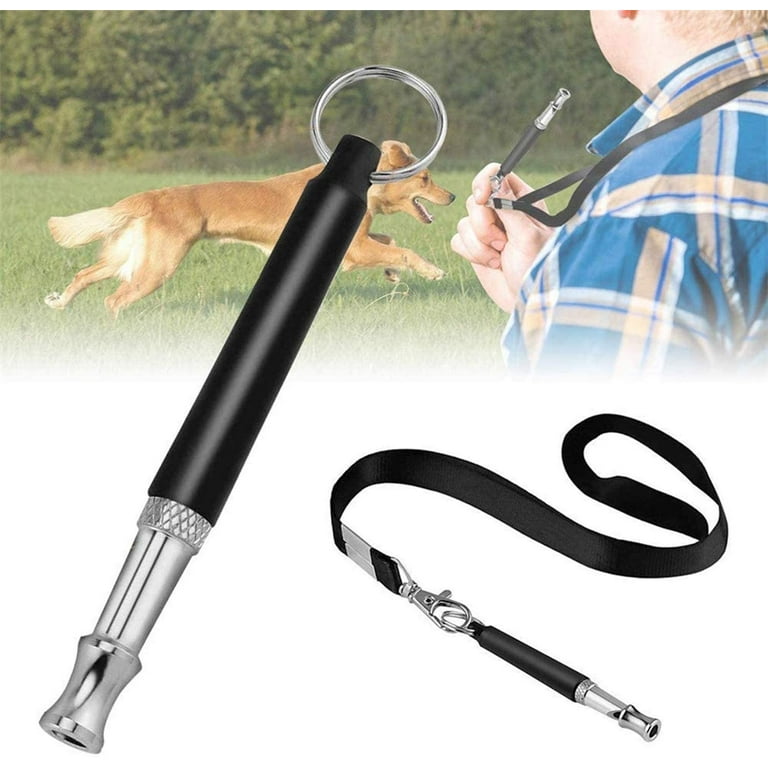 RAW HYD Leather Dog Whistle Lanyard - Adjustable Dog Whistle Training  Lanyard - Genuine, Full-Grain Leather Lanyard - Single Drop Dog Training  Whistle