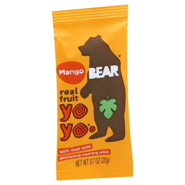 BEAR YOYO Mango Fruit Rolls Single 0.7 Oz