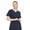 NAVY, variant on HEAL+WEAR Women’s V-Neck Multi-Pocket Scrub Top Stretch Comfort Fabric 4-Way Stretch