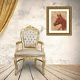 thumbnail image 3 of Green, Jacob 20x24 Gold Ornate Wood Framed with Double Matting Museum Art Print Titled - Thoroughbred I, 3 of 4