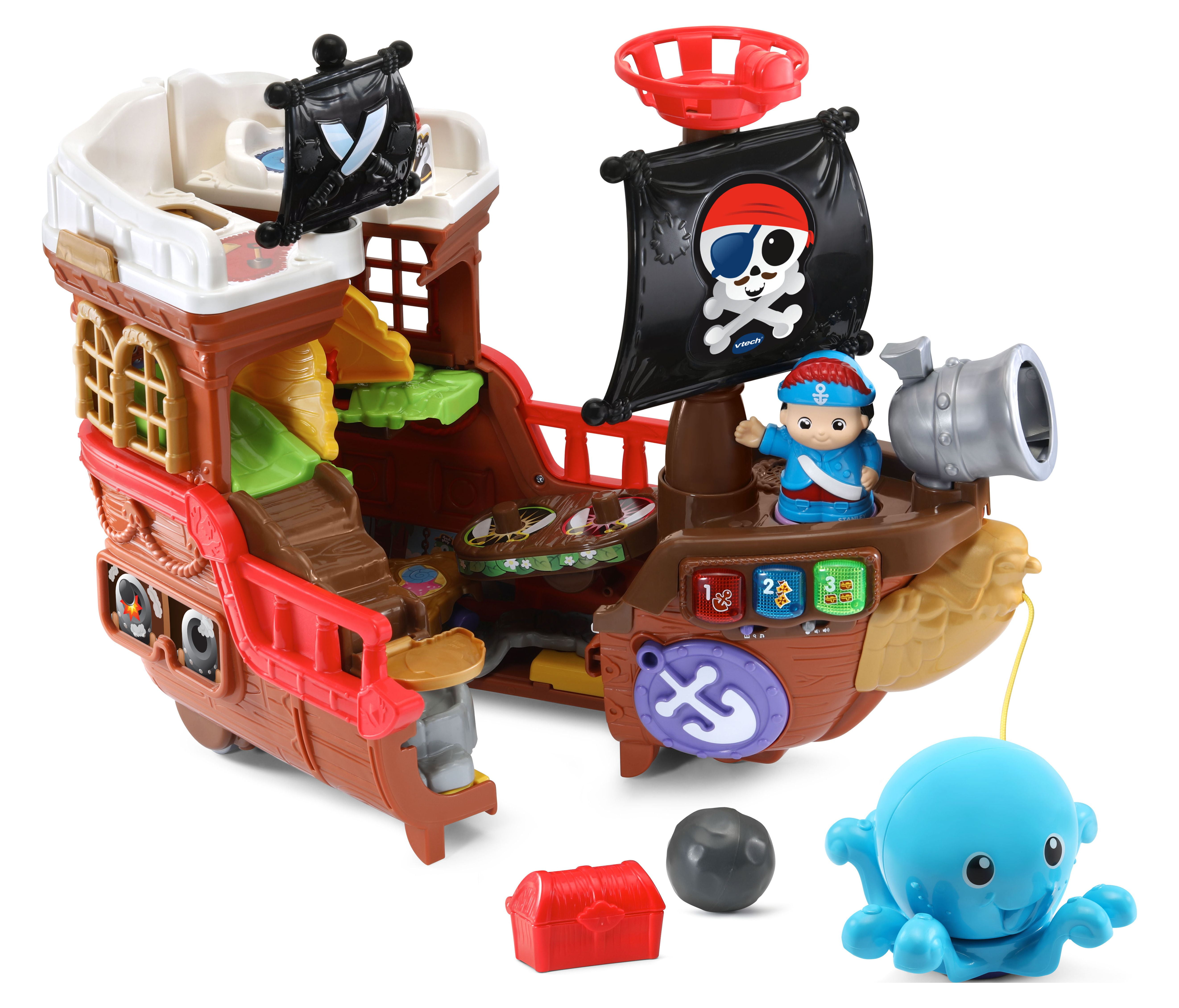 VTech Treasure Seekers Pirate Ship Creative Role Play Toy for Kids