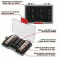 thumbnail image 3 of Allen Company Shotgun Choke Tube Hard Case, 5.5" x 4" x 1.25", Black, Holds 5, Polypropelene, Large, 3 of 5