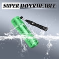 thumbnail image 2 of HIBIBUD 3.5" Green Flashlight,UV LED Light,Waterproof,Battery-Powered for Camping & Daily Use, 2 of 7