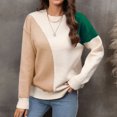 thumbnail image 4 of Vedolay Sweaters for Women Trendy Womens Sweaters Causal Long Sleeve V Neck Lightweight Pullover Top,A M, 4 of 5