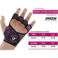 thumbnail image 3 of RDX Weight Lifting Gloves Grip, Non Slip Neoprene Ventilated Gym Barehand Gripper, Silicon Palm Protection, Fitness Men Women Strength Training Bodybuilding, Chin Pull ups Bar Calisthenics Workout, 3 of 6