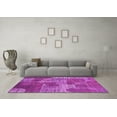 thumbnail image 3 of Ahgly Company Indoor Rectangle Patchwork Pink Transitional Area Rugs, 6' x 9', 3 of 4