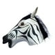 thumbnail image 1 of Máscara de cabeza de animal, tocado de animal para disfraces, espectáculos de Halloween Cebra, 1 of 8