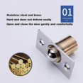 thumbnail image 2 of 2 Pieces Ball Catch,stainless Steel Ball Catch Clasp For Door Latch Adjustable Ball Roller Ball Furniture Door Catch With Screws For Home, 2 of 3
