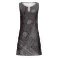 thumbnail image 4 of FcBaudy Robe Sans Manches à Col Rond, Robes d'Été pour Femmes, Robes pour Femmes Robe Imprimée Sans Manches à Col Rond pour Femmes, 4 of 4