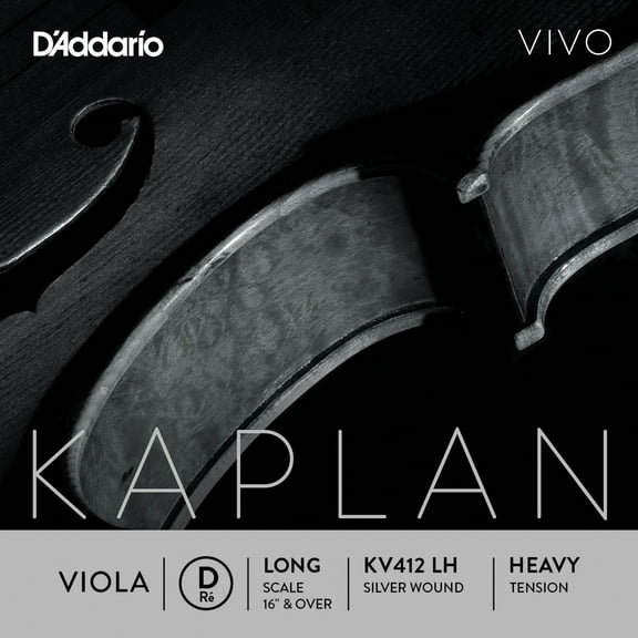 D'Addario KV412 LH Kaplan Vivo Viola D String