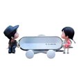 thumbnail image 1 of Hioecau Cartoon Air Vent Phone Holder 360 Degrees Rotatable Car Mount Universal Phone Mount Easy One-Hand Operation Fun Dashboard Accessory, 1 of 8
