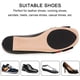 thumbnail image 2 of Almohadillas antideslizantes negras para zapatos, protectores adhesivos para suelas de zapatos, empuñaduras para zapatos en la parte inferior de los zapatos, antideslizantes de tacón alto Ormromra LRWJ715-2, 2 of 7