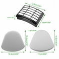 Vacuum Filter Kit For Shark Navigator Liftaway Nv350 NV351, NV352