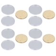 thumbnail image 1 of Juego de 4 monedas conmemorativas de 4 cm/1,6 pulgadas de diámetro, material de aleación de zinc, estilo elegante, regalo coleccionable individual compacto, 1 of 10