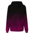 thumbnail image 4 of Womens Drawstring Hooded Sweatshirts, Hoodies for Women Fall Fashion Loose Fit Ombre Tie Dye Long Sleeve Pullover with Pockets S-2XL, 4 of 5