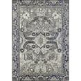 thumbnail image 2 of Faded Distressed Kashan Vintage Persian Area Rug Dusk and Gray, 2 of 5