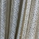 thumbnail image 4 of Luxury Cream Color Embossed High-precision Four-leaf Flower Lace Princess Tulle Window Curtains for Living Dining Room Bedroom, 4 of 5