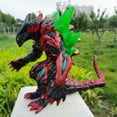 thumbnail image 4 of Godzilla rey de los monstruos de gran tamaño Jojira Godzilla rey Ghidorah pegamento suave Ultraman dinosaurio figura de acción modelo muñeca de juguetezhangyuxiang, 4 of 4