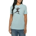 thumbnail image 3 of Big Size Fencing Fighter Graphic Design Deluxe Jersey T-Shirt - Blue Mist 3XL, 3 of 4