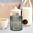 thumbnail image 1 of FONDOTIN Glass Coffee Milk Cup for Home Use with Grey Color 1Pack, 1 of 8