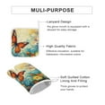 thumbnail image 3 of Watercolor Butterfly Oven Mitts And Pot Holders Sets of 4 Oven Gloves Set Potholders for Kitchen Cooking Baking Grilling Anti Scald Hot Pads And Heat Resistant, 3 of 6