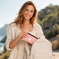 thumbnail image 6 of First Aid Kit, Slim Portable Pink Emergency Pouch, 1 Pack Zippered Medical Storage Bag for Travel Outdoor Camping Hiking Home Car Emergency Survival Supplies Organization, 6 of 6