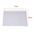 thumbnail image 2 of Cortina de malla de balcón de puerta de encaje 2 paneles 59x39 pulgadas decoración del , lavable a pa un cuidad Baoblaze Cortina semitransparente bordada, 2 of 8